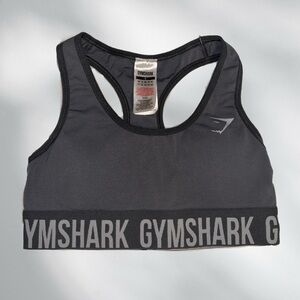 Gymshark Charcoal Gray Sports Bra